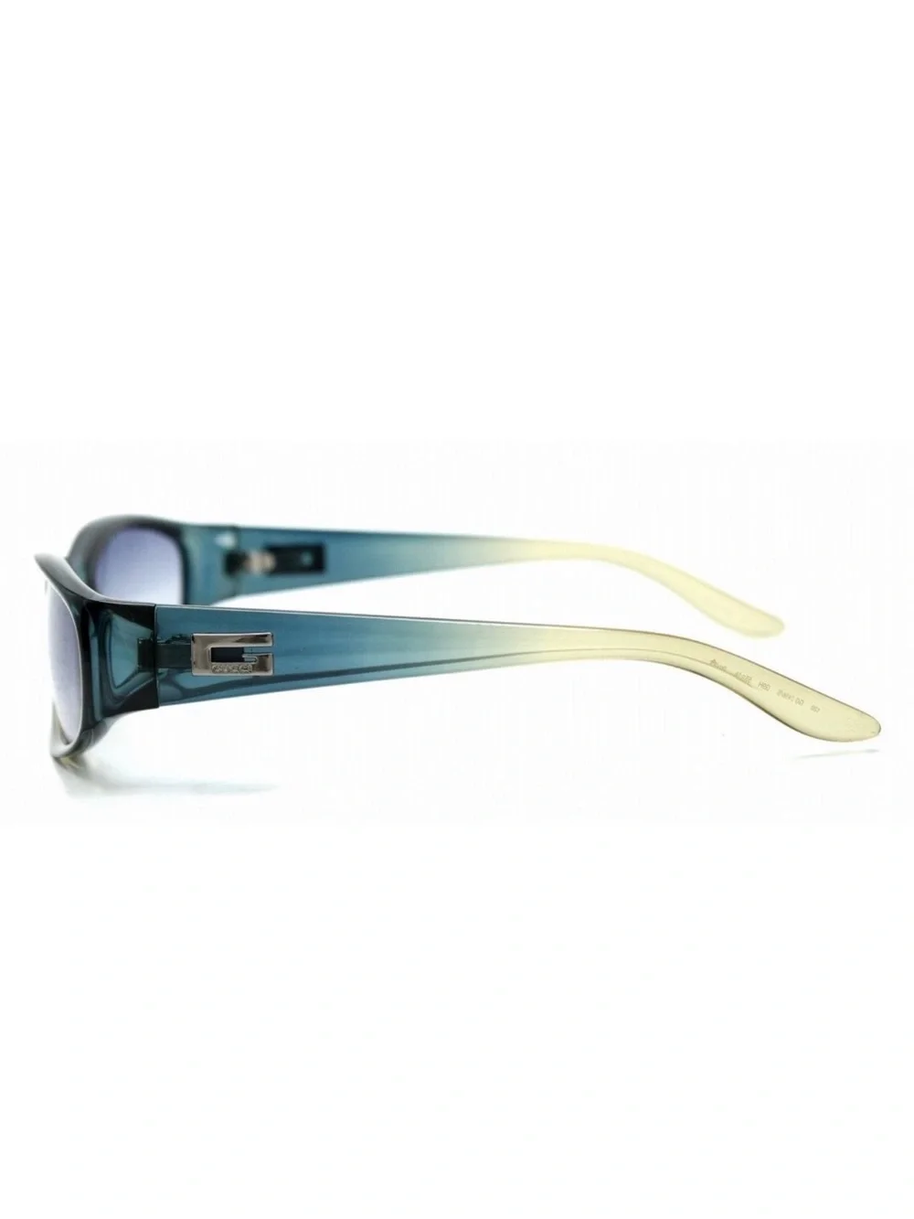 RARE Vintage Gucci GG 2455/S G9H Blue Gradient Y2K Sunglasses